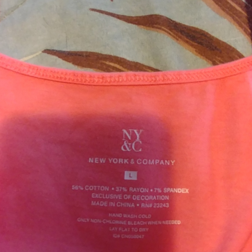 NY&C Ruffled Tank Top - Picture 4 of 4